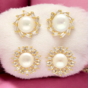 Caralin Pearl Earrings Pack 2