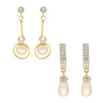 Vyom Pearl Earrings Pack 2