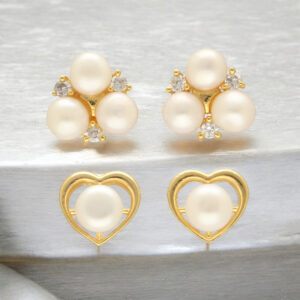 Larisa Pearl Earrings Pack 2