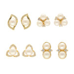 Tanay Pearl Earrings Pack 4