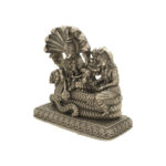 18 Grams Vishnu Parivar Silver Idol