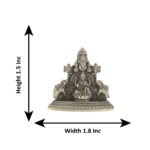16 Grams Sri Balaji Laxmi Silver Idol