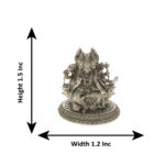 15 Grams Devi Gayatri Mata Silver Idol