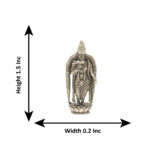 6 Grams Madurai Menakshi Devi Silver Idol