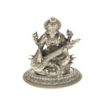 8 Grams Saraswati Devi Silver Idol