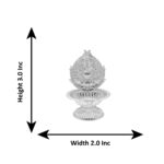 32 Grams Silver Ganesh Diya