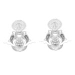 78 Grams Magnificent Peacock Silver Pair Diyas