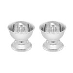 42 Grams Silver Traditional Pair Diyas