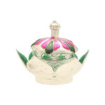 25 Grams Silver Green Flower kumkum Bharni