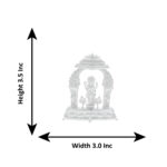 95 Grams Silver Lord Vishnu Idol