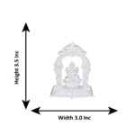 100 Grams Silver Temple Arch Lakshmi Idol