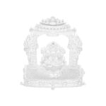 64 Grams Silver Lord Ganesh Idol