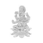 78 Grams Silver Padma Ganesha Idol