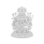 40 Grams Silver Goddess Panchmukhi Gayatri Idol