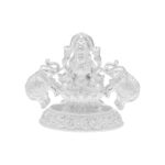 20 Grams Silver Goddess Maha Laxmi Idol with Elephants