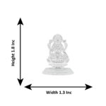 22 Grams Silver Lord Laxmi Idol