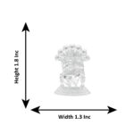 22 Grams Silver Narsimha Swamy Idol