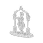 32 Grams Silver Beautiful Standing Flute Krishna Idol