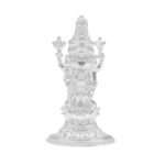 15 Grams Silver Lord Balaji Idol with Goddess Lakshmi Idol