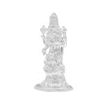 15 Grams Silver Lord Balaji Idol with Goddess Lakshmi Idol