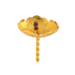 80 Grams Silver Small Set of 108 Flowers Golden