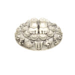 12 Grams Silver Lord Balaji Charan For Pooja Room