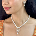 Grandiose Pearl Necklace Set