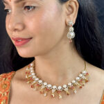 Cherry Pearl Necklace Set