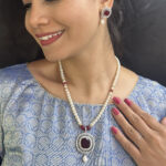 Starlit Splendor Pearl Necklace Set