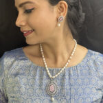 Celestial Charm Pearl Necklace Set