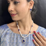 Nivid Pearl Necklace Set