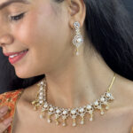 Lustrous Pearl Necklace Set