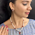 Qarin Pearl Necklace Set