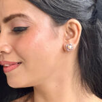 92.5 Silver Dazzling Pink Pearl Studs