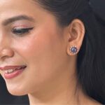 92.5 Silver Engaging Pink Pearl Studs