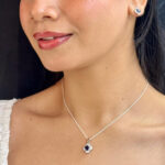 Minimalist 925 Silver Pendant Set