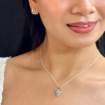 Designer 925 Silver Pendant Set Jewelry