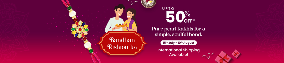 Pearl Rakhi Rakshabandhan 2025