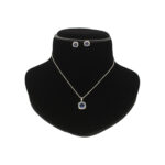 Bella 925 Silver Pendant Set