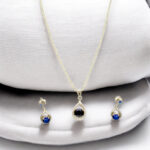 Valerie 925 Silver Pendant Set