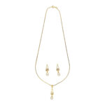 Trellis Pearl Pendant Set