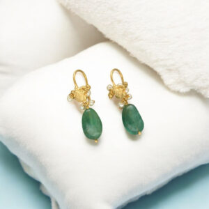 Olga 18KT 1.96 Grams Gold Earrings