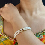 Ovia Dual Line Pearl Bracelet