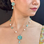 Carali Pearl Pendant Set