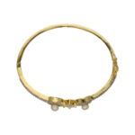 Golden Tiara Pearl Bracelet