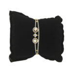 Golden Tiara Pearl Bracelet