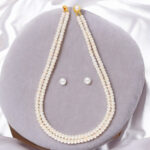 Two String White Pearl Set