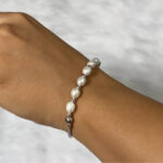 Unique 1 Line Pearl Bracelet