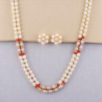 Crunchy Pearl Necklace Set