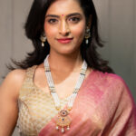 Heena 3 Lines Rani Haar Necklace